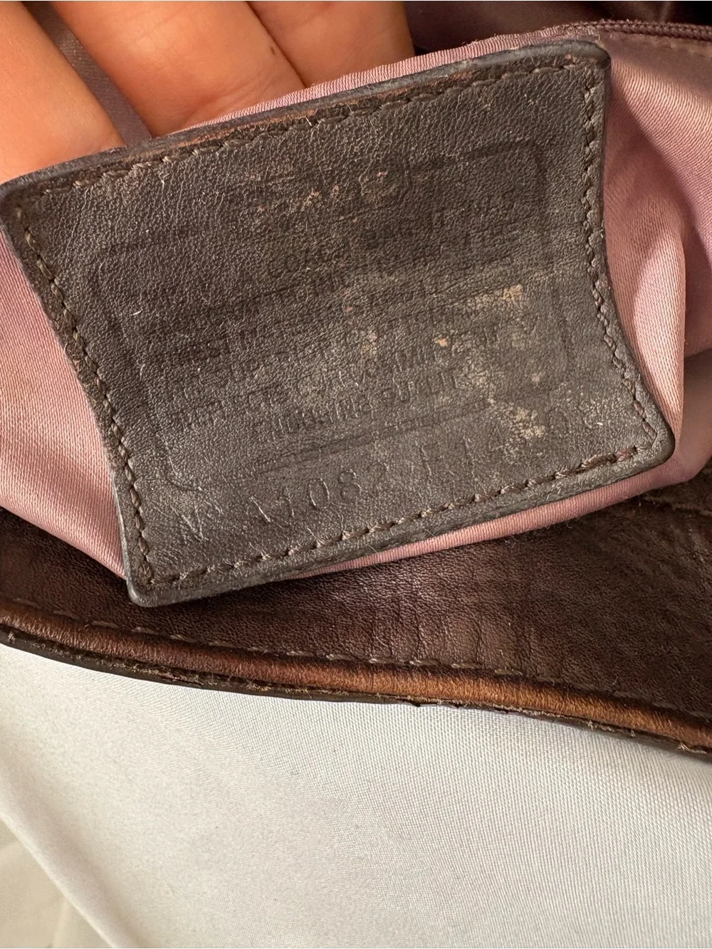 Y2K Coach Zoe hobo handbag signature C shoulder bag purse authentic